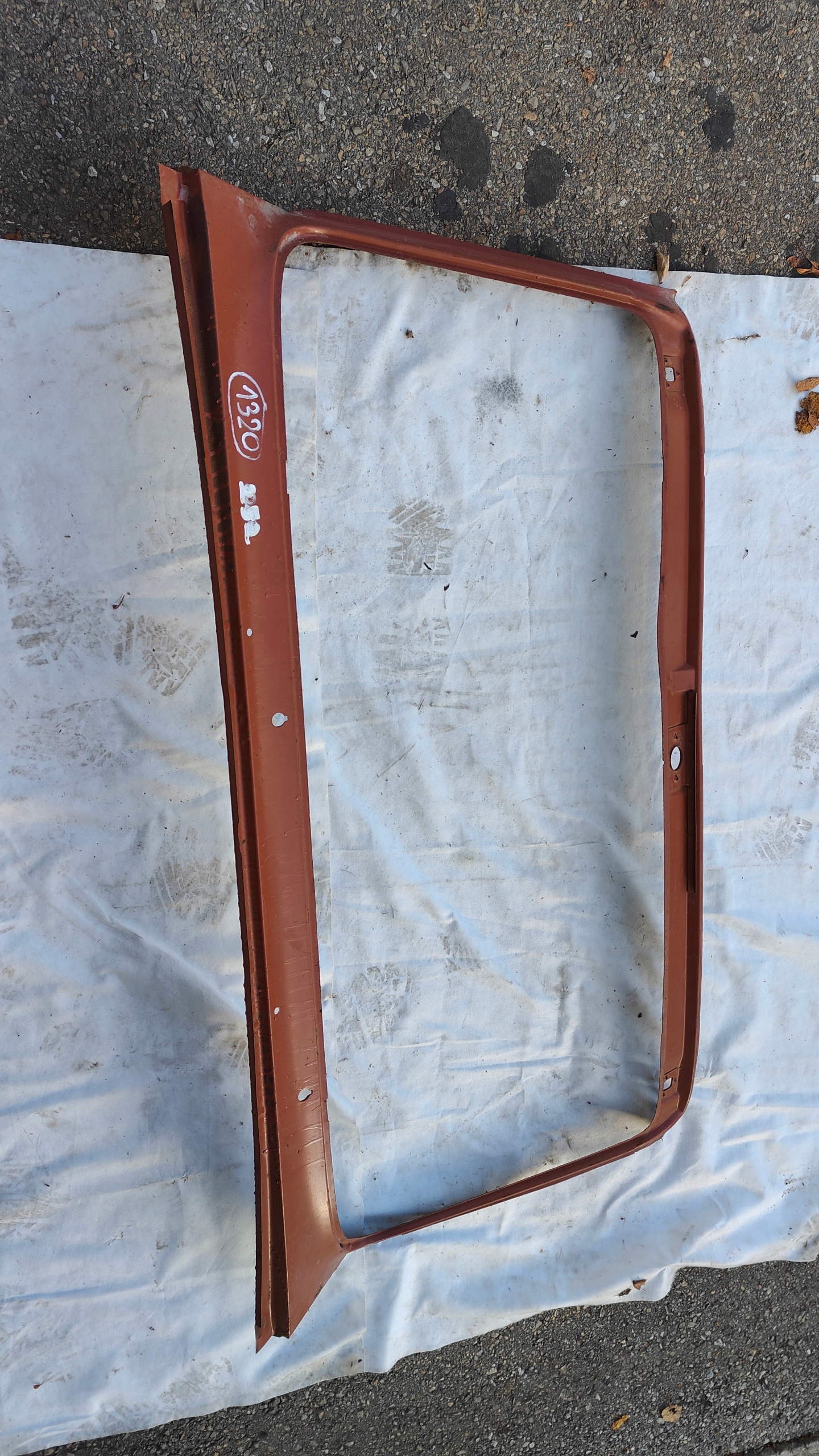 Fiat 125P podszybie przednie oryginał