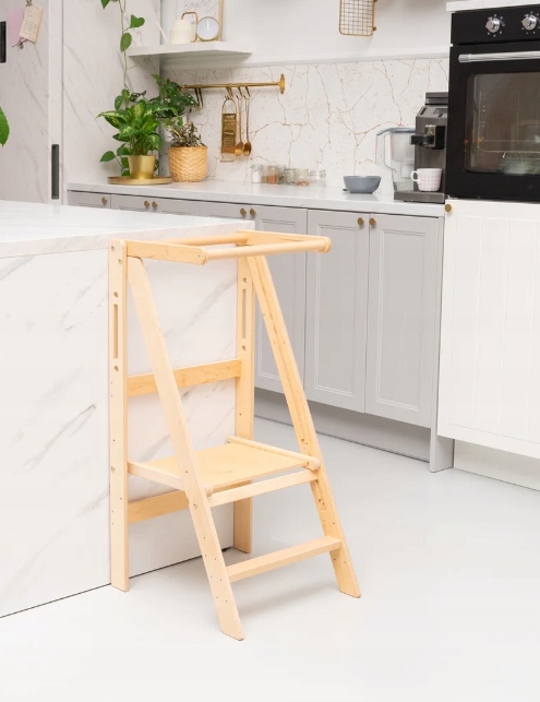 POMOCNIK KUCHENNY KITCHEN HELPER SKŁADANY REGULOWANY MOCNY LEKKI PODEST