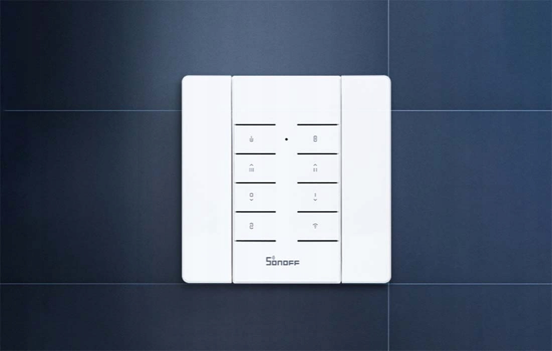 Sonoff RM433R2 Pilot RF 433MHz 8 kanałowy bez bazy Zasilanie baterie