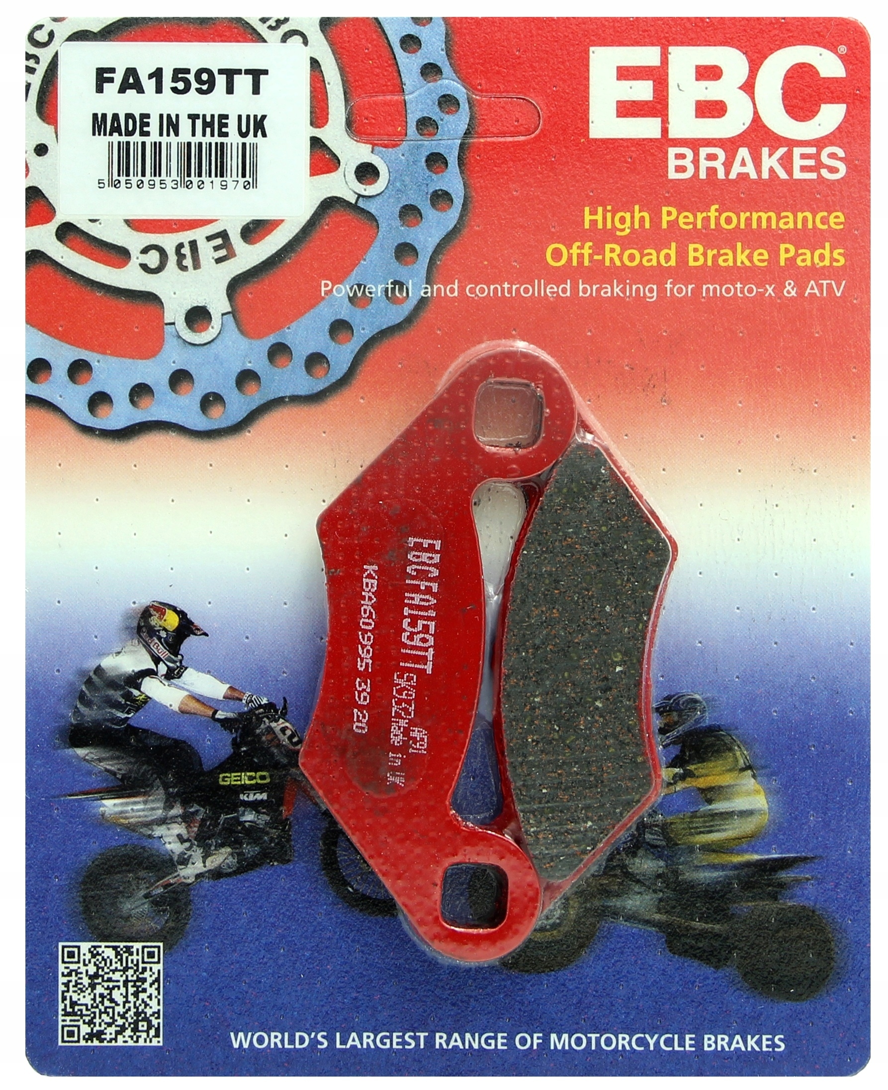 KLOCKI HAMULCOWE EBC POLARIS SCRAMBLER TRAIL XPRESS BLAZER MAGNUM SPORTSMAN