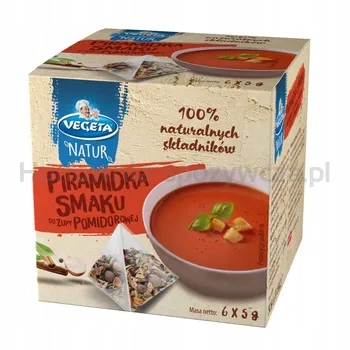 Vegeta Natur pyramidka s příchutí do rajčatové polévky 30 g