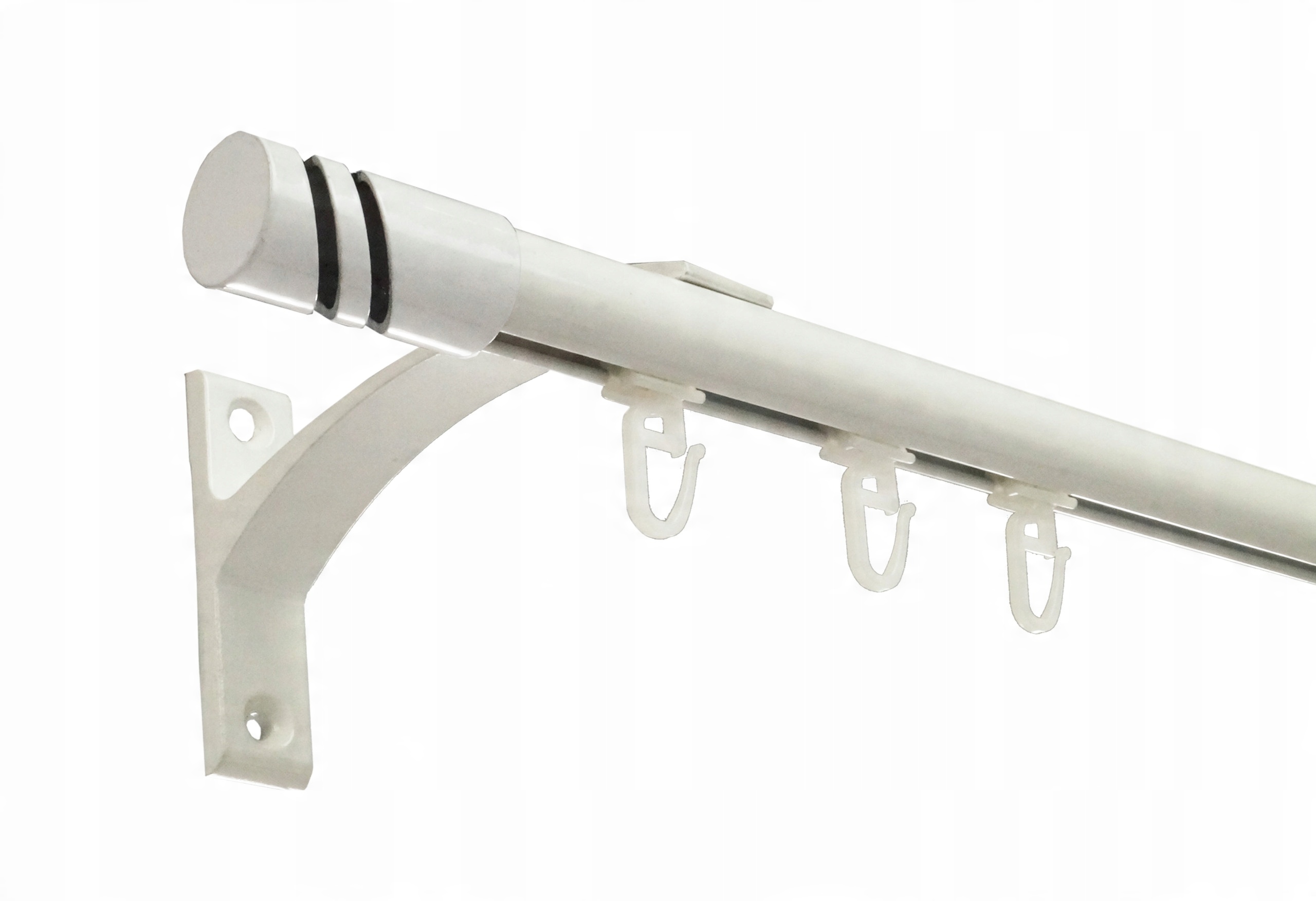 

Karnisz Aluminiowy Poj. Fi 19 120 CM Biały