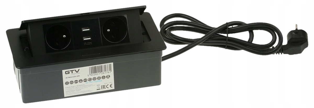

Gniazdo Wpuszczane Chowane W Blat Nablatowe Usb