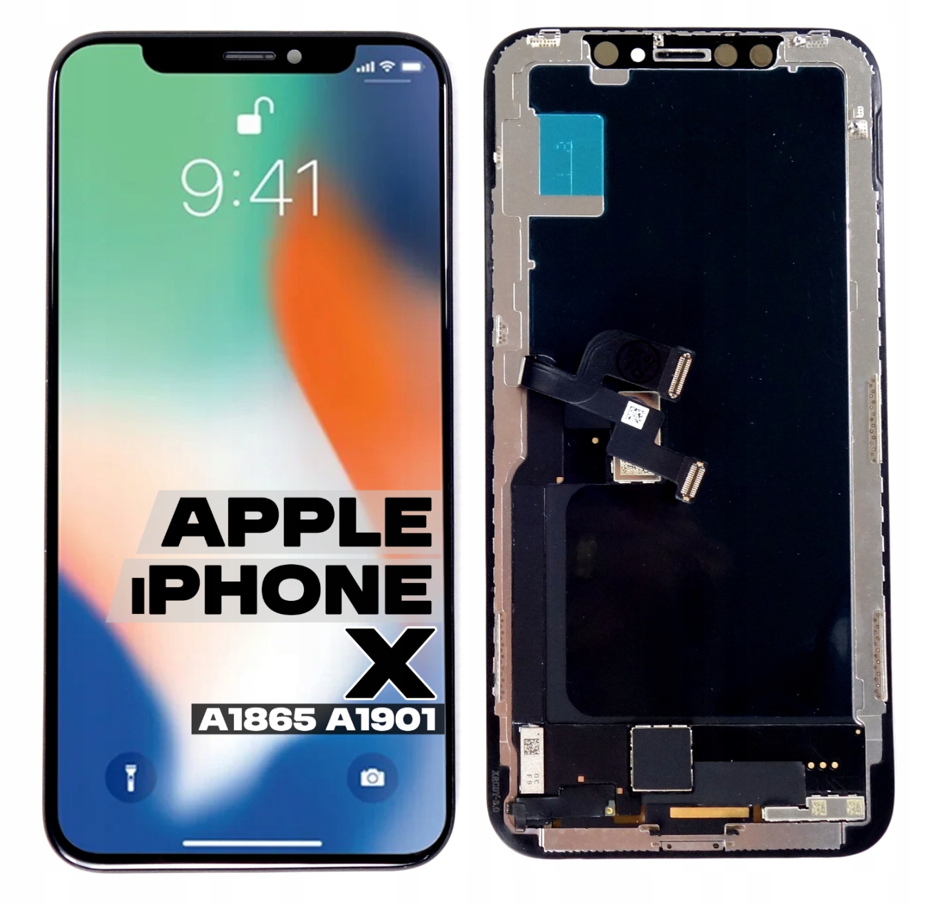 LCD displej Dotykový displej Digitizer pro Apple iPhone X A1865 Incell Tft