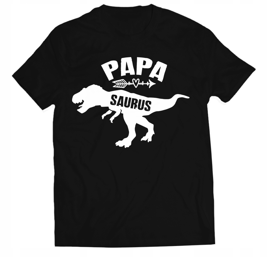 

Koszulka Na Dzień Taty Tshirt Papasaurus Rex 3XL