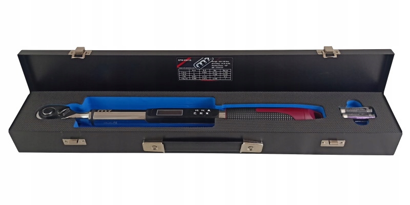 Klucz dynamometryczny elektroniczny 1/4'' 1,5-30Nm z pomiarem kąta M7 GTA Rodzaj klucza dynamometryczny