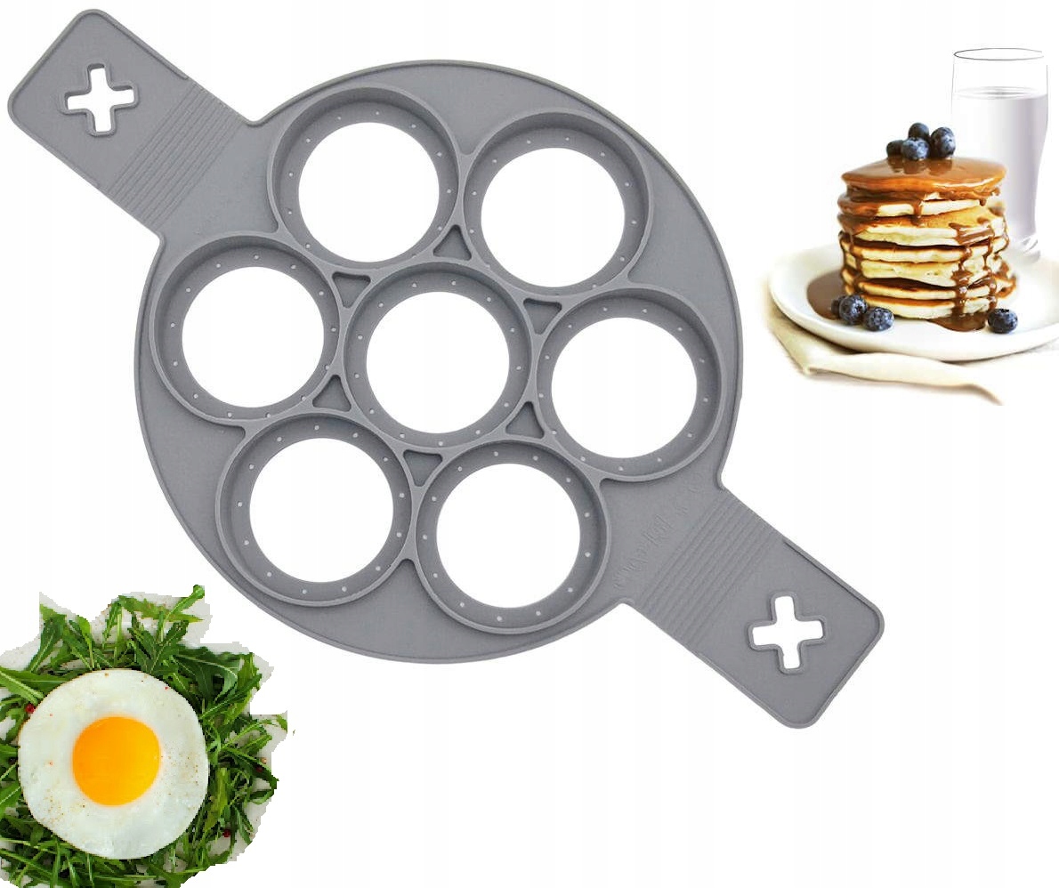 

Forma Silikonowa Do Pancake Naleśników Jajek Kółka