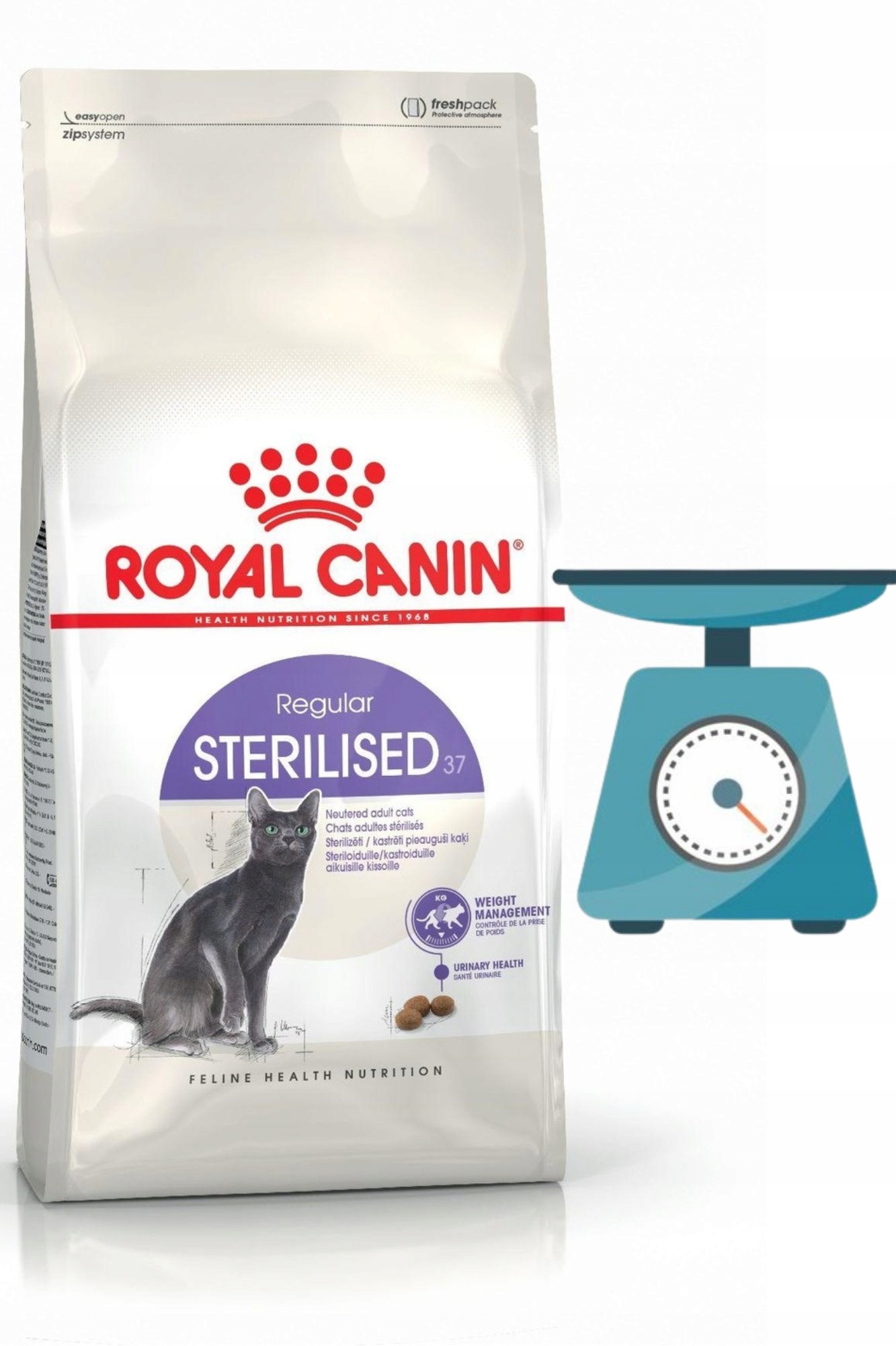 Levně Royal Canin Feline Sterilised suché krmivo pro kastrované kočky 4 kg