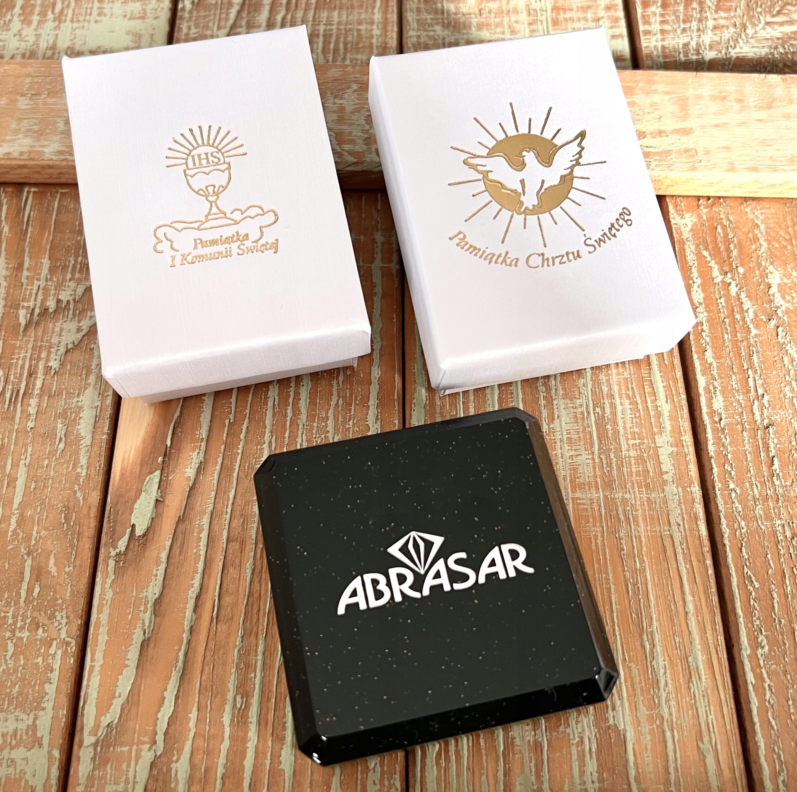 SREBRNY ŁAŃCUSZEK PANCERKA 50cm + KRZYŻYK ZESTAW NA KOMUNIĘ CHRZEST Waga 3.9 g