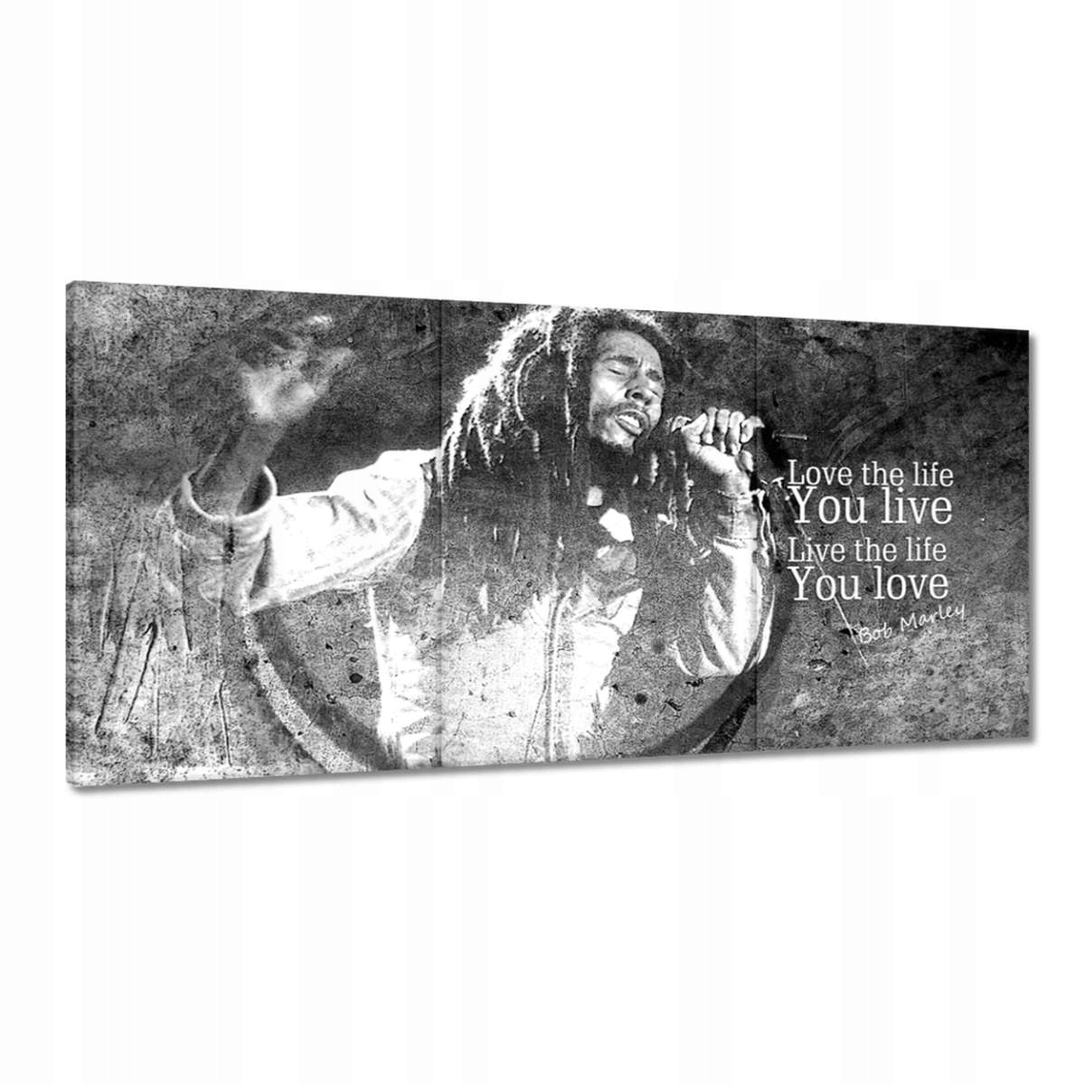 Obrazy 180x90 Koncert Boba Marleyho