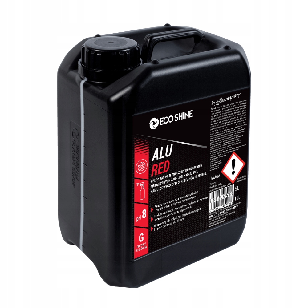 Alu Red 5L Preparat z krwistoczerwonym efektem Do Felg
