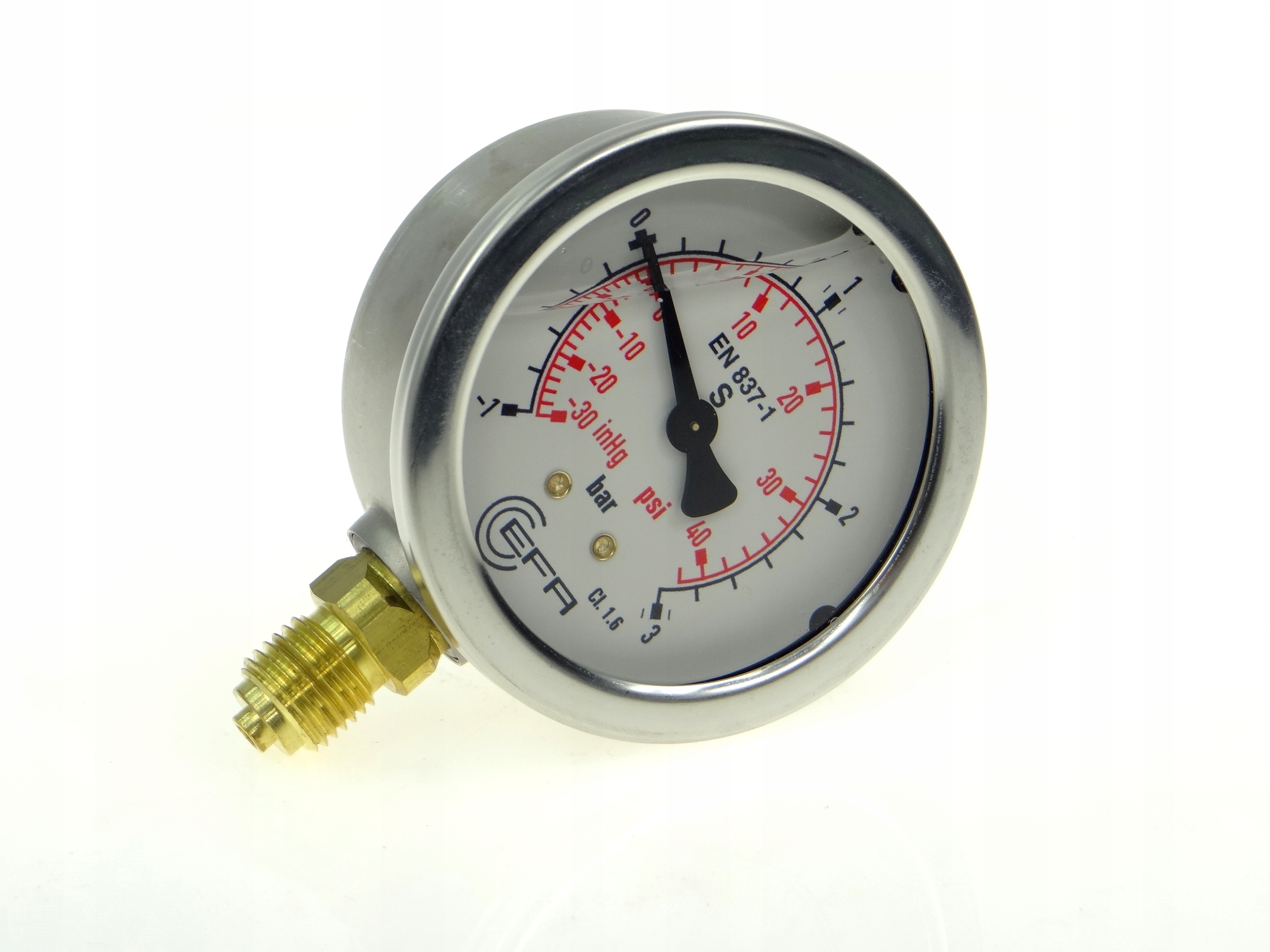 

Wakuometr Manometr Gliceryna od -1 do 3 bar 1/4'