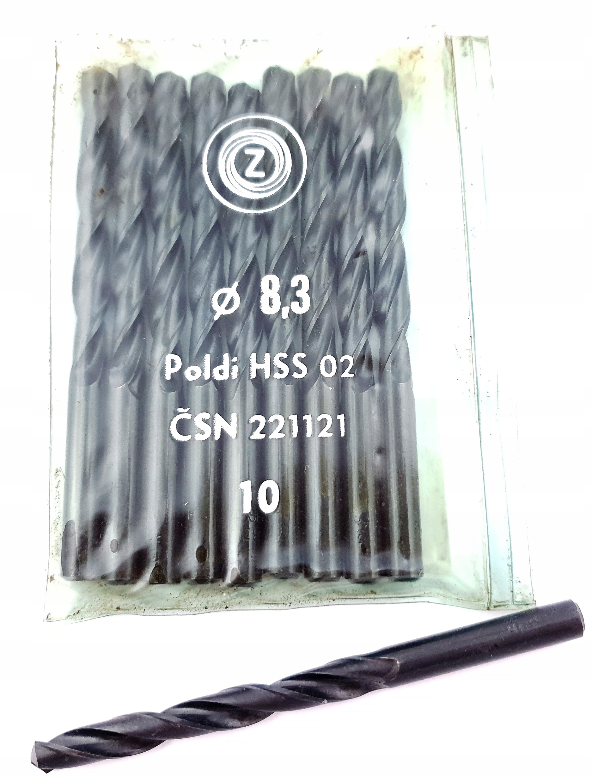 

Wiertło Do Metalu 8,3 NWKa Czeskie Poldi Nowe