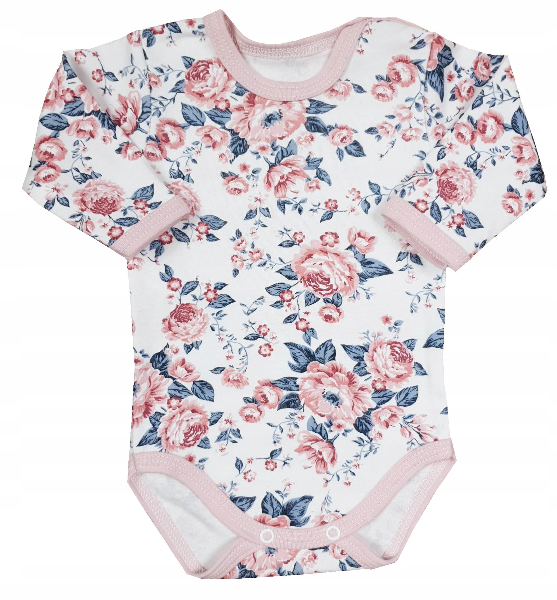 

Body dziecięce Angielska Róża długi rękaw r.92