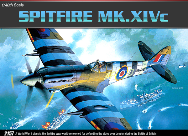 Supermarine Spitfire Mk.XIVc Academy 12274 v měřítku 1/48