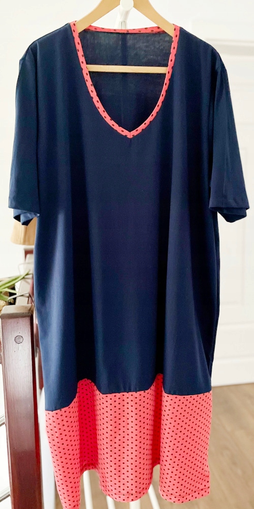 Košile Noční Polska maxi plus size 56/58 bavlna