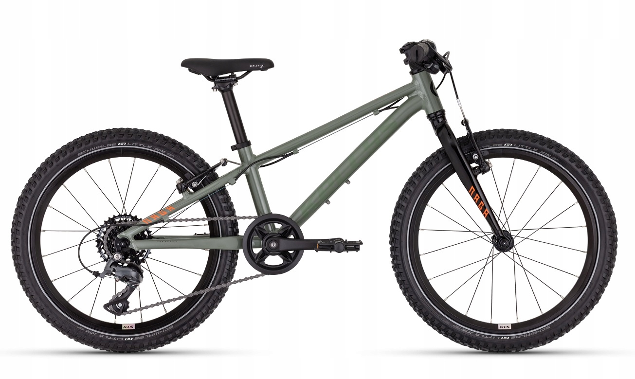 Rower Kellys Naga Air 70 Ultra Light woom Sage Green 20" 7,7 kg