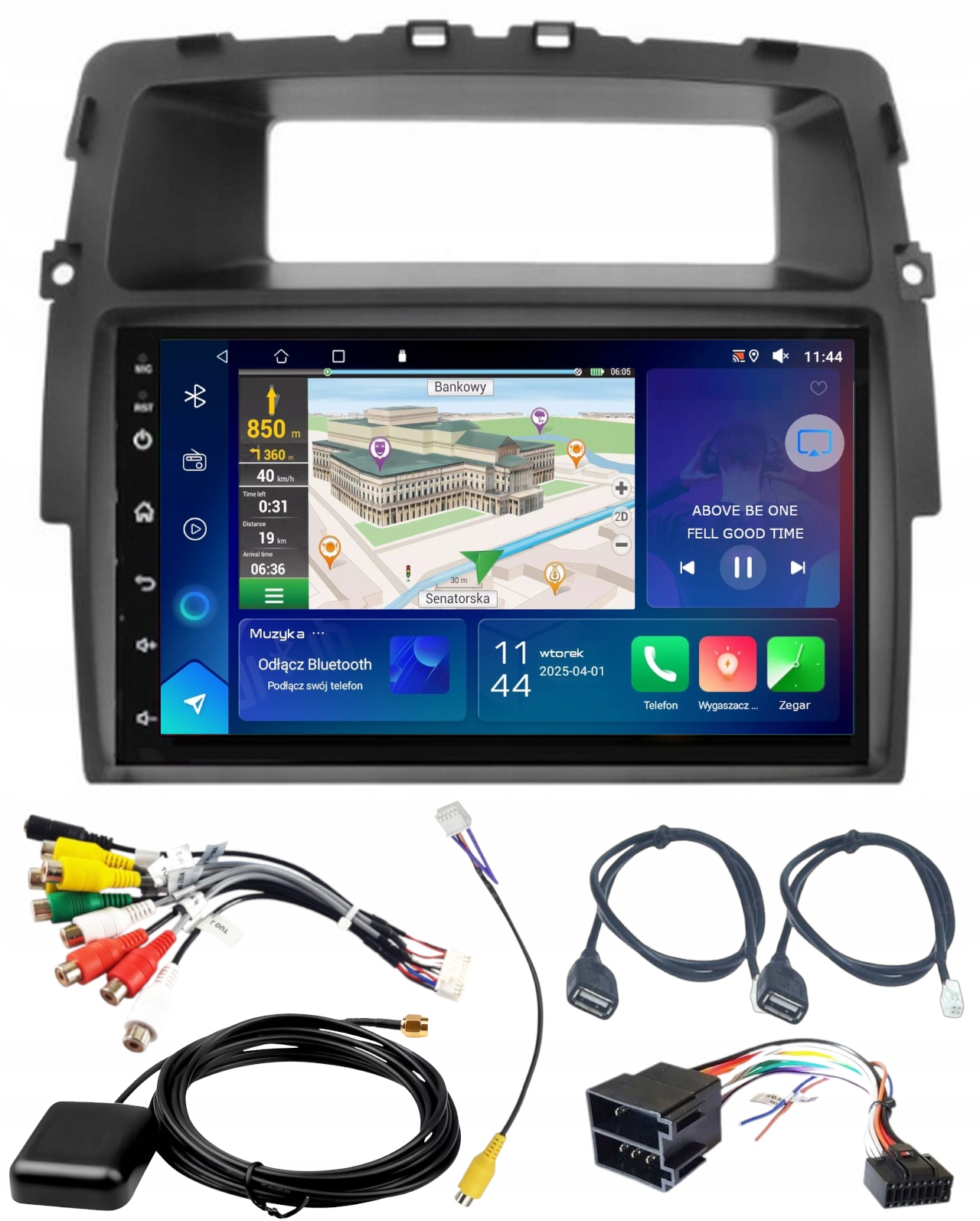 Rádio Navigácia Gps Android Bt Opel Vivaro 2010-2014 Carplay 4GB 64GB