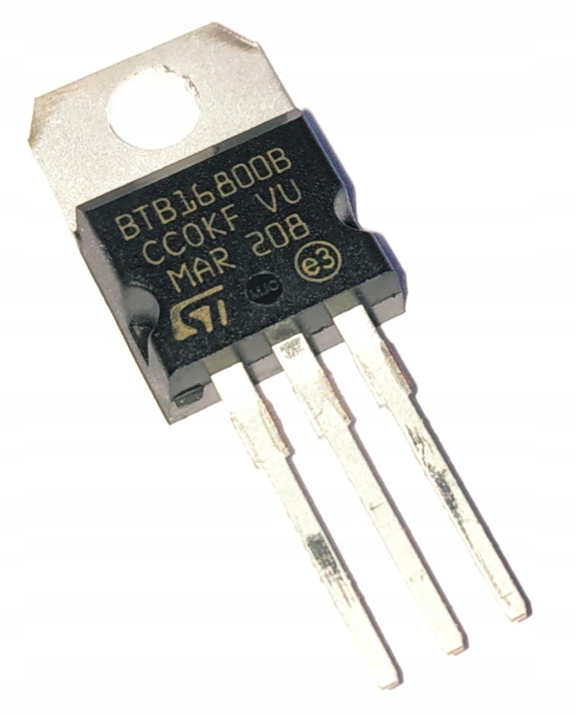 

Triak BTB16-800B BTB16 16A 800V TO-220