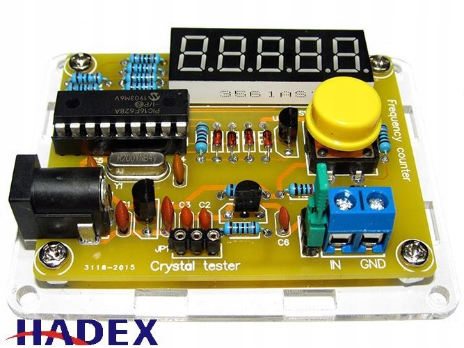 Licznik 1Hz-50MHz+tester kryształów, ZESTAW KONSTRUKCYJNY