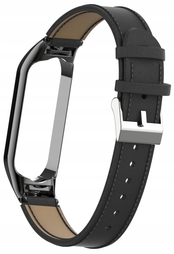 OPASKA SKÓRZANA PASEK do XIAOMI MI BAND 5/6 KOLORY Długość 190 mm