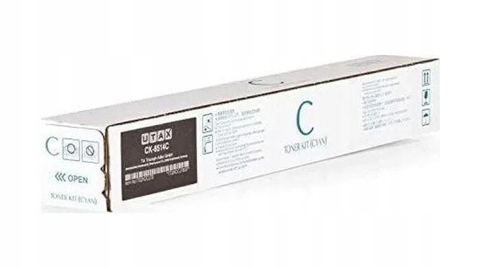 Originálny toner Cyan Utax 5006 CK-8514C, CK8514C (1T02NDCUT0, 1T02NDCTA0,