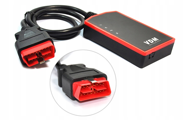 UCANDAS VDM2 OBD2 DPF EPB ECU VIN Test PL Marka Autel