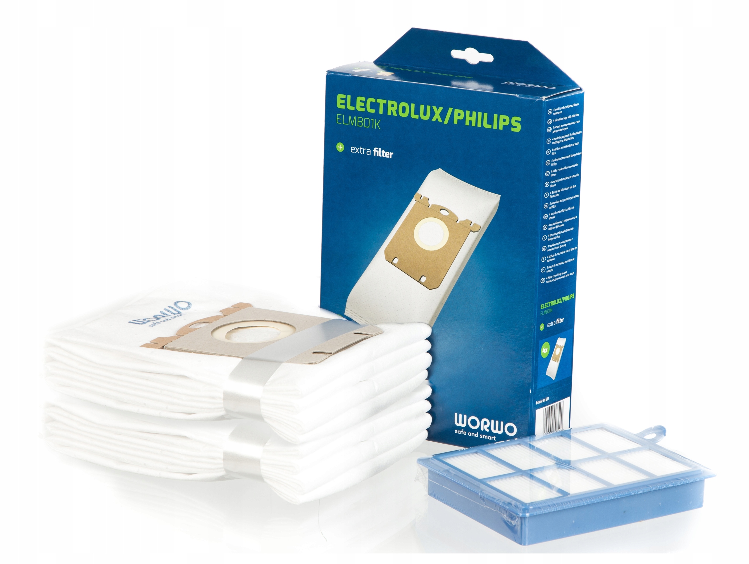 Zestaw worki i filtr HEPA do odkurzaczy Electrolux