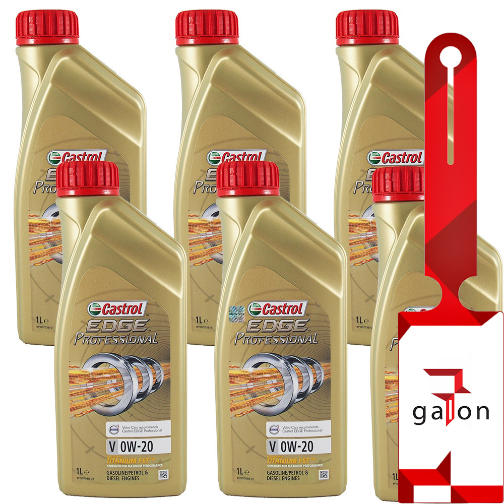 

Castrol Edge Professional V 0W20 6L Volvo