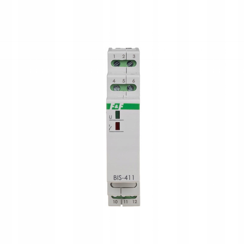 Bistabilní relé s pamětí, Din lišta 230V 16A IP20 F&f BIS-411M-LED