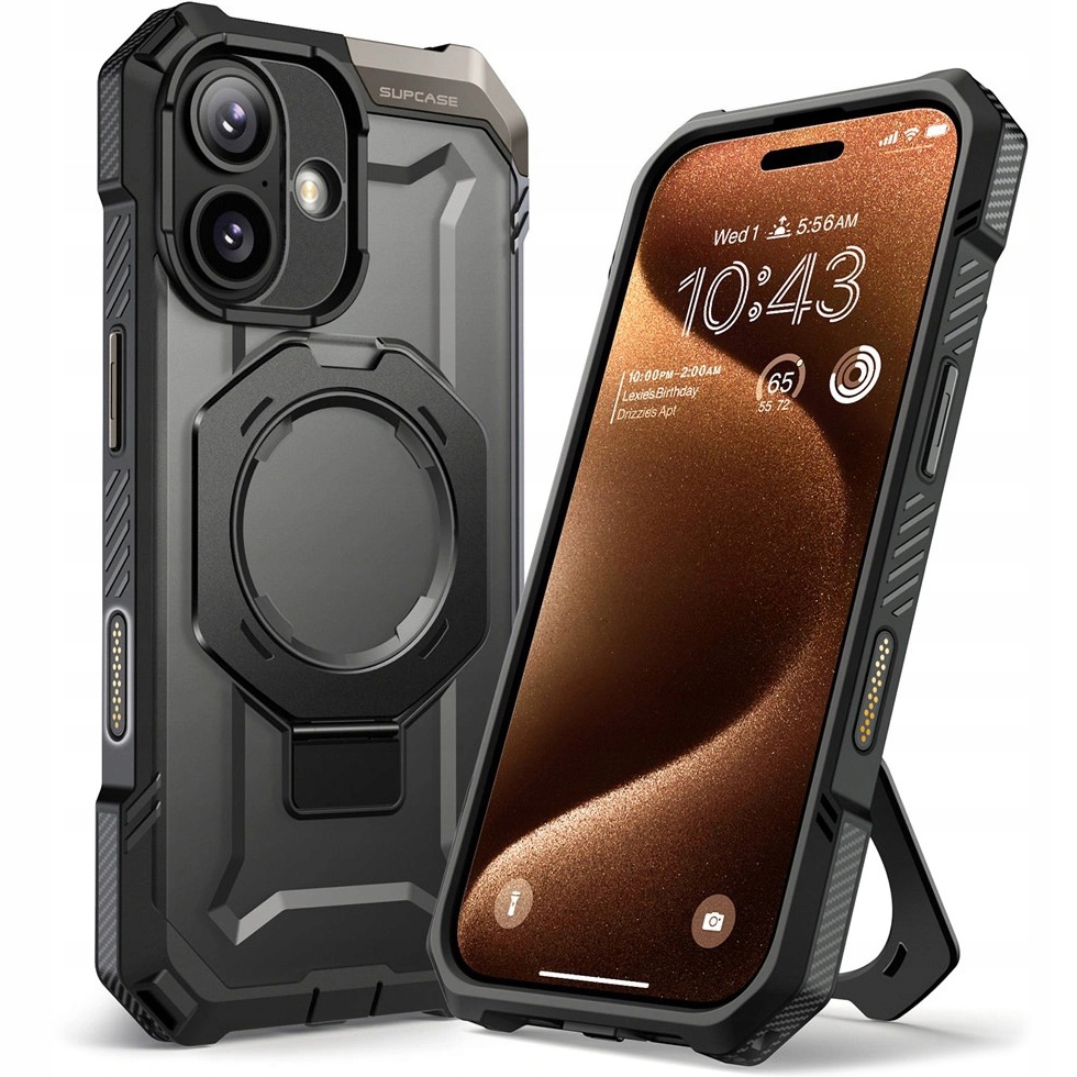 Pouzdro pancéřové Supcase pro iPhone 17, pro MagSafe s krytem na tlačítko fotoaparátu