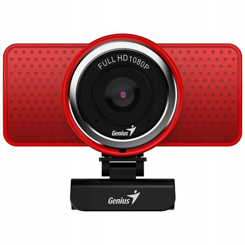Webová kamera Genius ECam 8000, Full HD (32200001407) červená