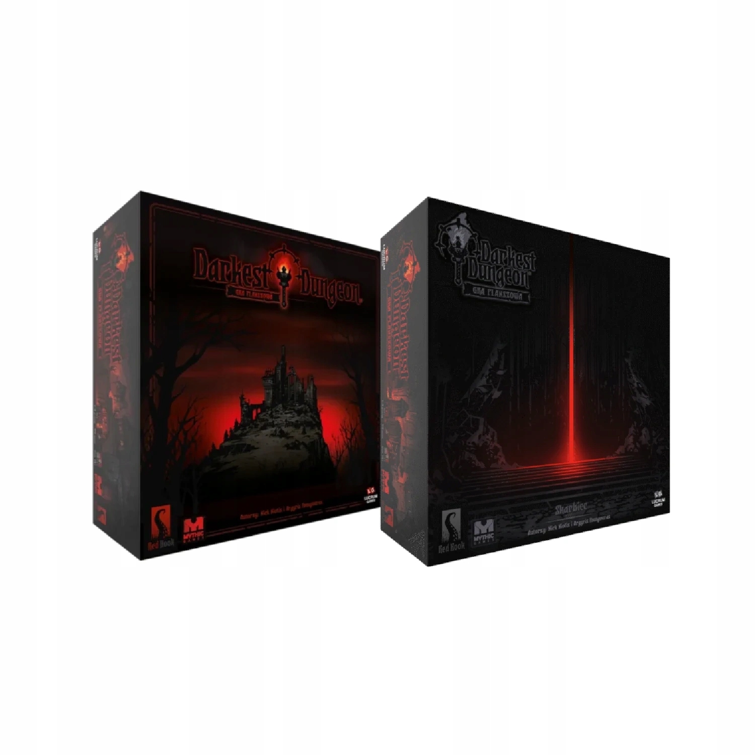 Darkest Dungeon Gra Planszowa Skarbiec zestaw