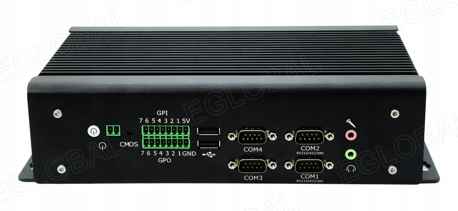 Przemysłowy mini PC G13 fanless 3xHDMI 2xRJ45 2xLAN 6xCOM GPIO ATX/AT WIN Model G13