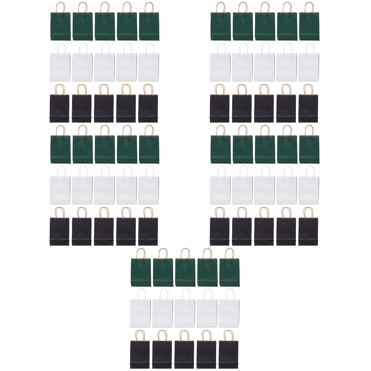 TORBA PAPIEROWA TORBA NA PREZENTY PODRĘCZNA 75 SZT Marka inny