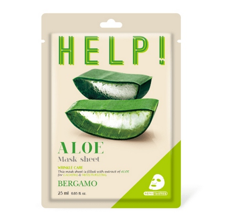 

Bergamo Help! Maseczka na twarz Z Aloesem 25 ml