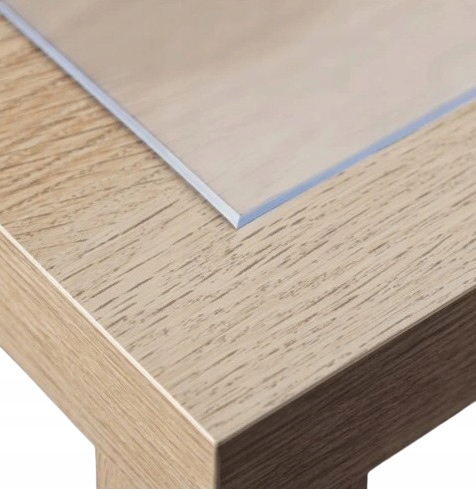 Ochranná podložka elastická podložka na stůl deska stolu 190x70 matná 2 mm