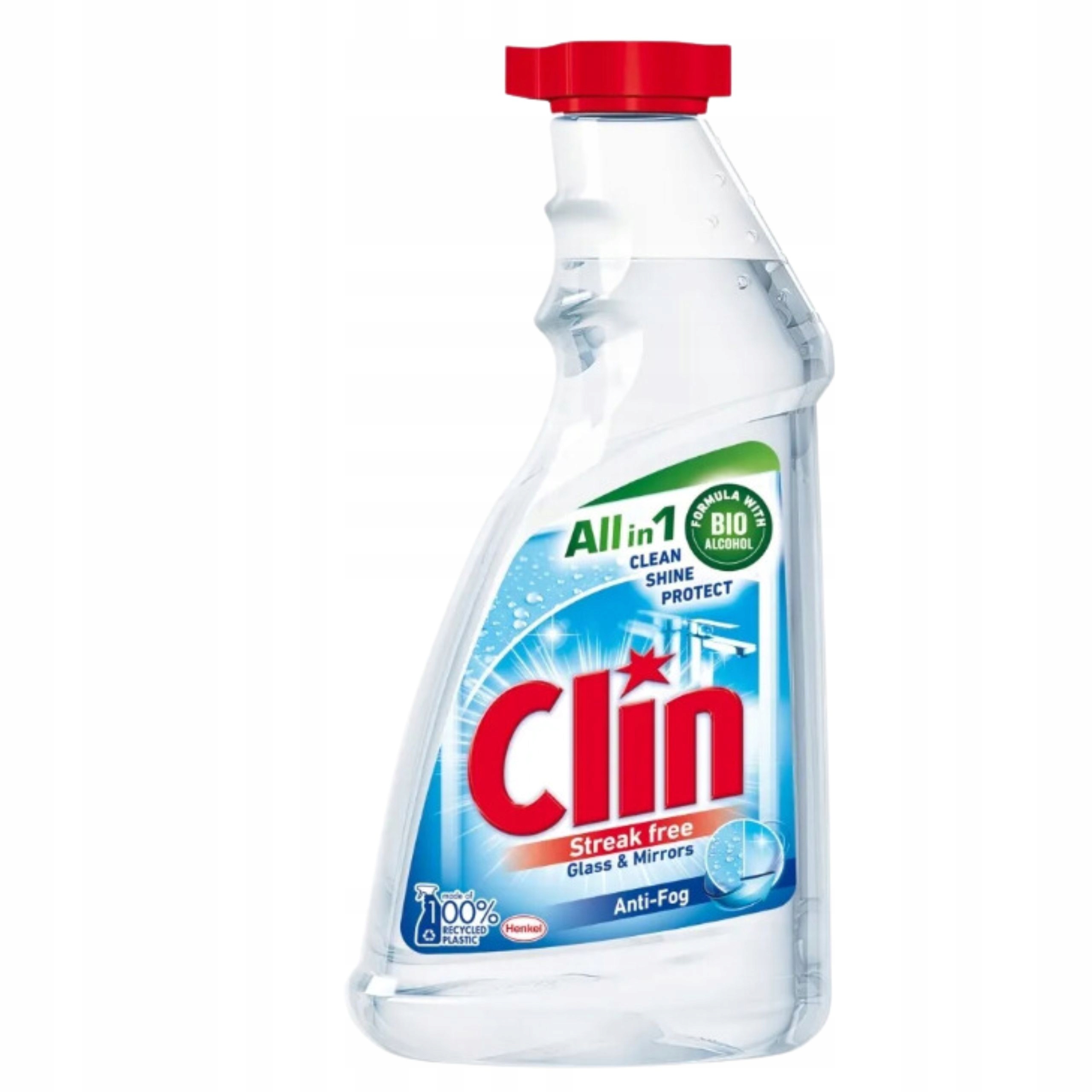 Levně 8X Clin Tekutý čistič skel Citron náhradní náplň 500 ml