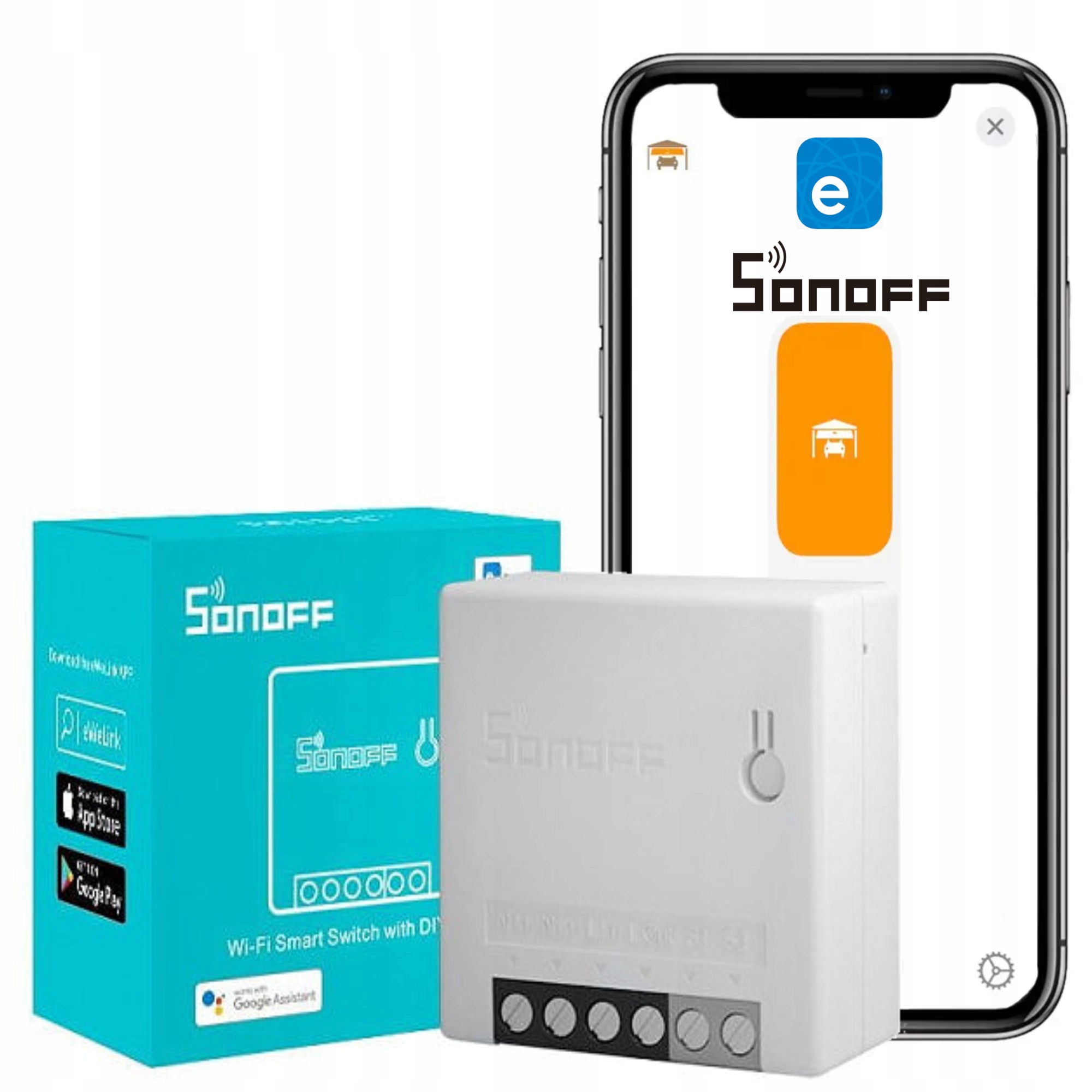 

Sonoff Mini R2 Włącznik Światła WiFi Dopuszkowy