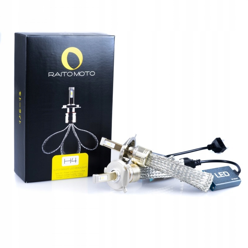 Led Žiarovky H4 Cree Octopus 6000K Canbus