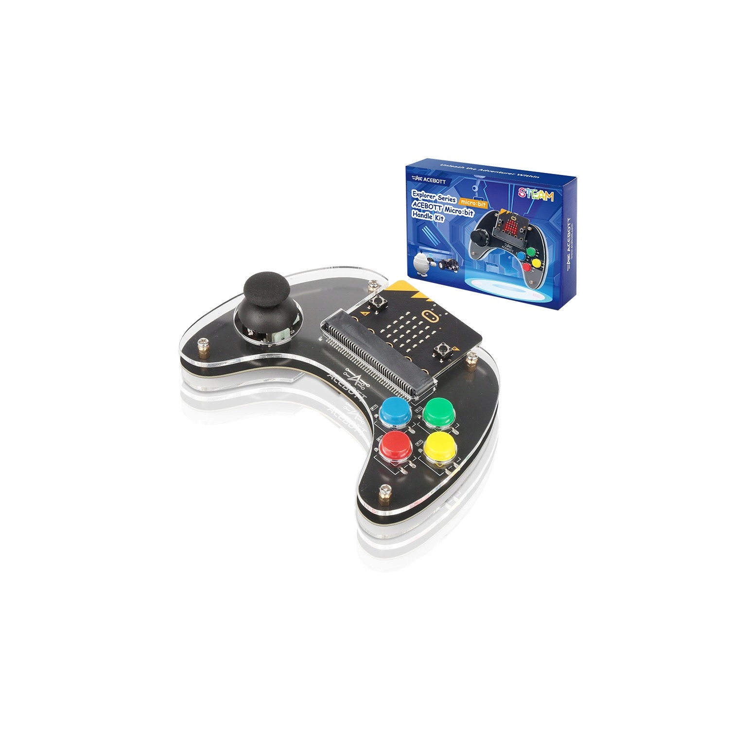 Acebott QD026 Sada: Pilot s Micro:bit V2 pro robotiku Stem