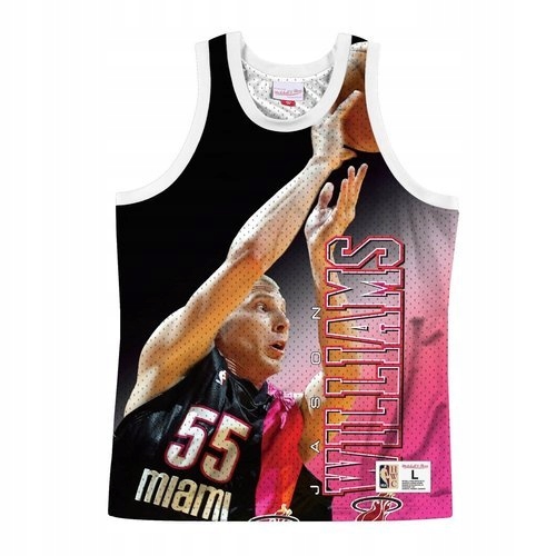 Koszulka Sportowa Mitchell & Ness Nba Miami Heat Jason Williams