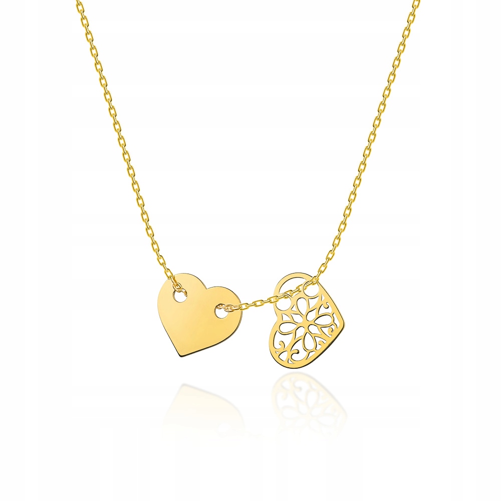 

Pozłacany łańcuszek gwiazd 925 Podwójna Celebrytka