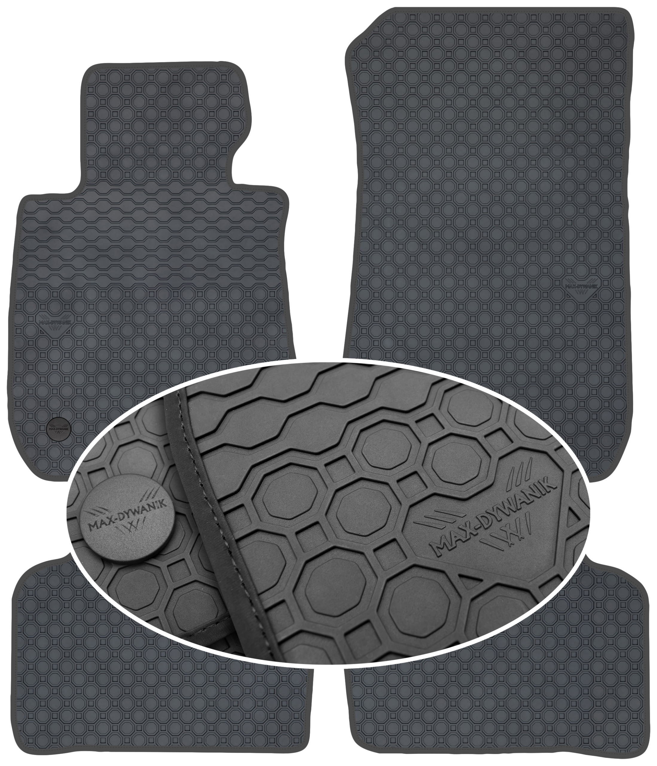 Bmw 3 E90 E91 2004-2011 Koberce Čierne