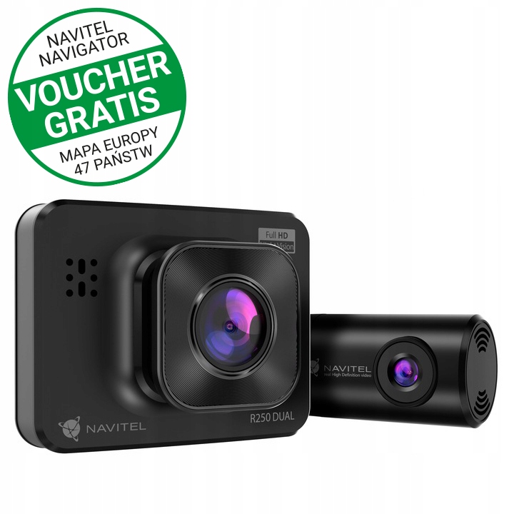 

Wideorejestrator samochodowy Navitel R250 Dual