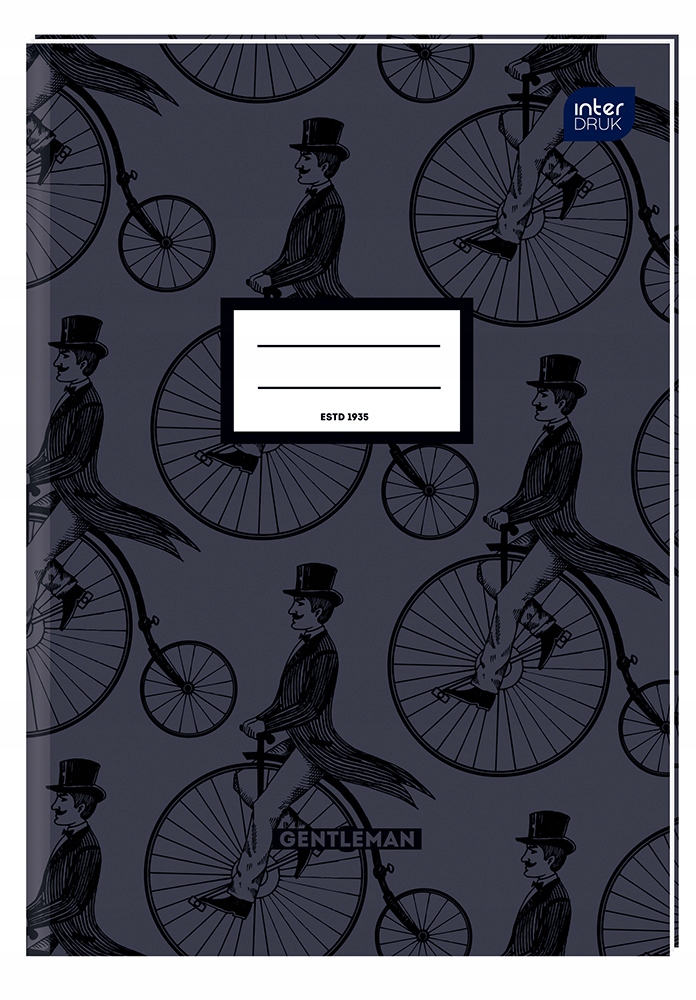 Brulion Interdruk A5 96 kartek LINIA CHŁOPCY Format A5