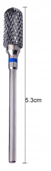 FREZ KARBIDOWY Z WĘGLIKA WALEC ZAOKRĄGLONY SREBRNY Typ frezów z węglika spiekanego