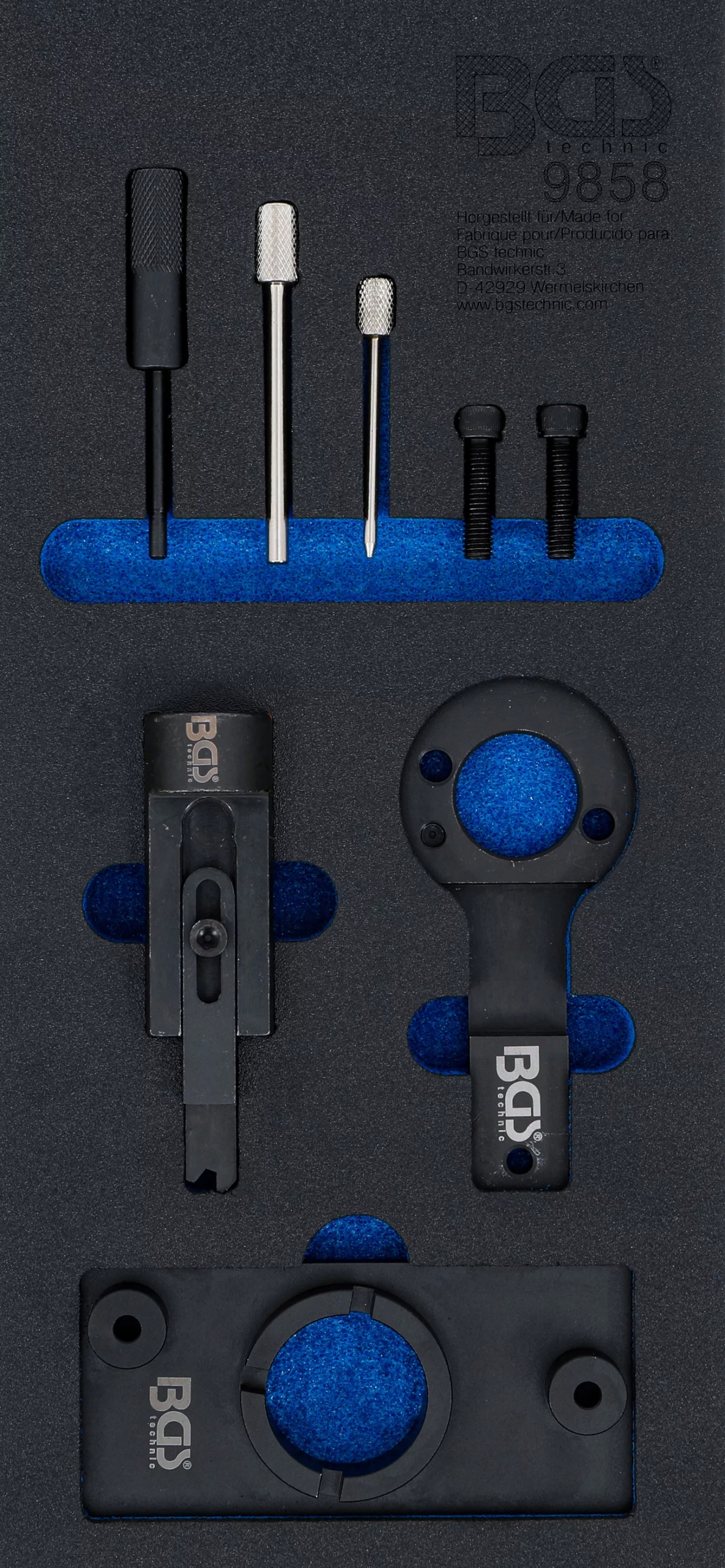 Sada nástrojů pro regulaci motoru pro Opel 2.0 CDTi EcoFLEX, Bgs 9858