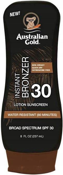 Australian Gold SPF30 Opalovací mléko s bronzerem 237ml pro opalování na slunci