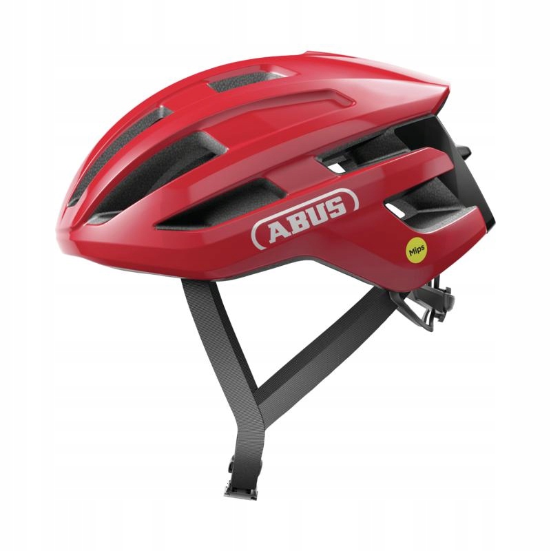 Abus Přilba PowerDome Mips silniční planoucí červená S (51-55 cm)